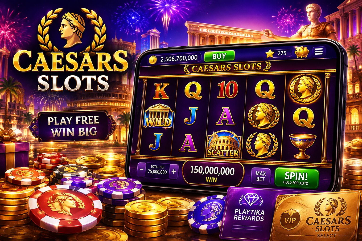 Caesars Slots app